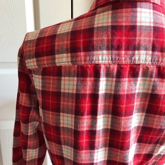 🖤❤️Eddie Bauer Plaid Flannel ❤️🖤 - Picture 4 of 5